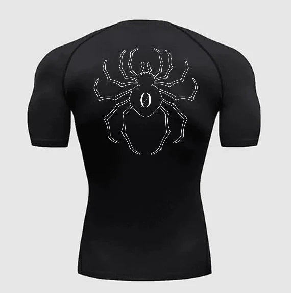 Chrollo spider 0 compression shirt short sleeve