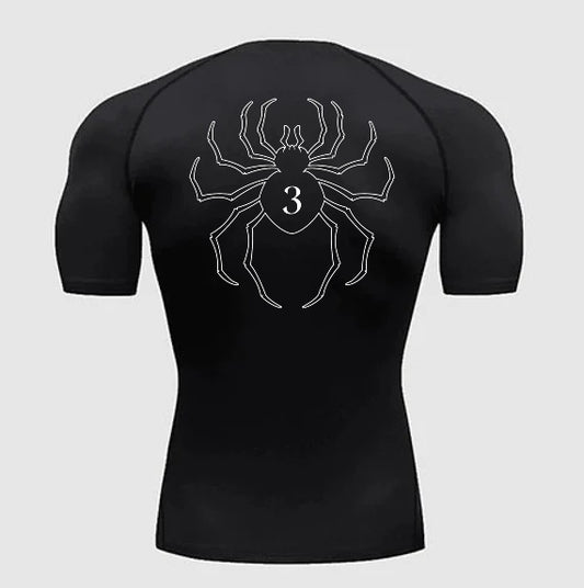 Machi spider 3 compression shirt short sleeve